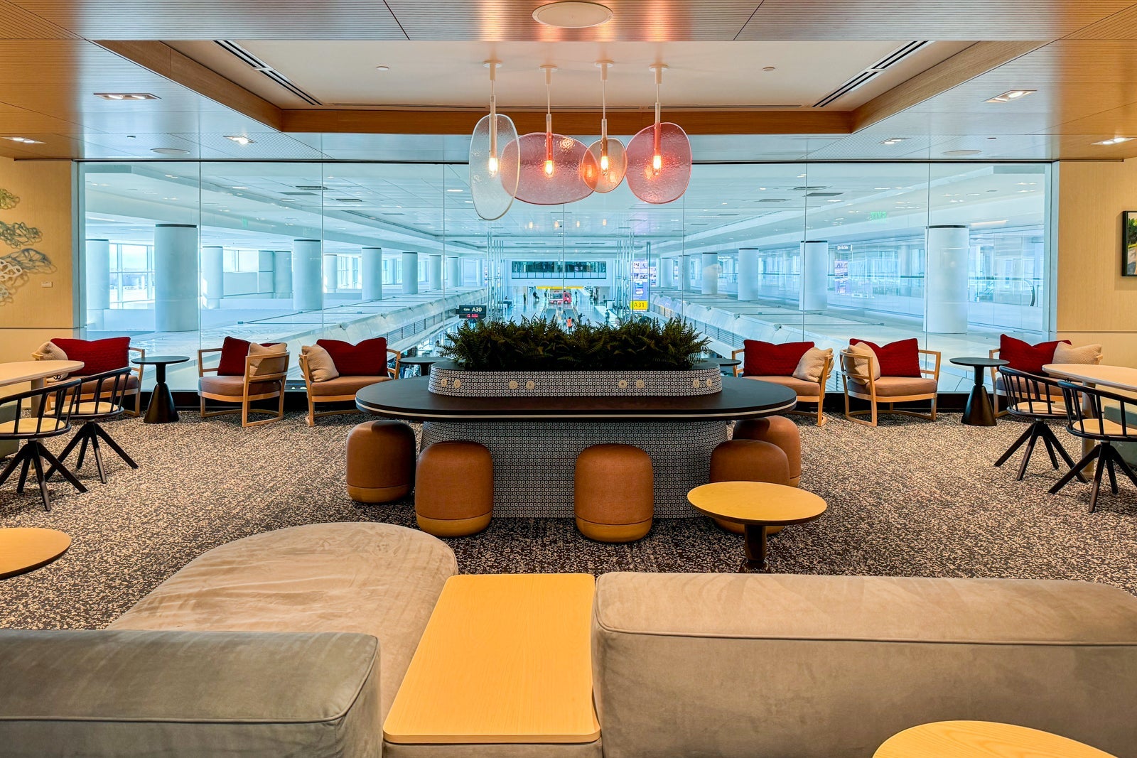 airport lounge