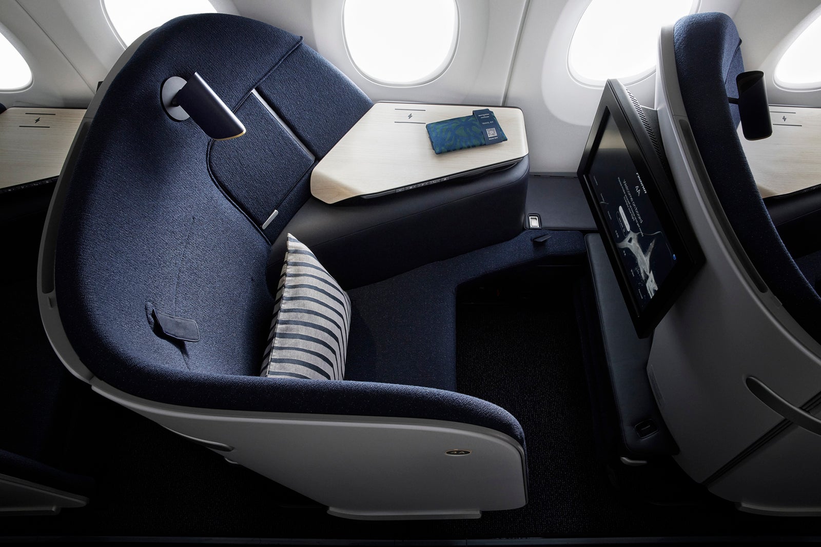 Finnair business-class seats