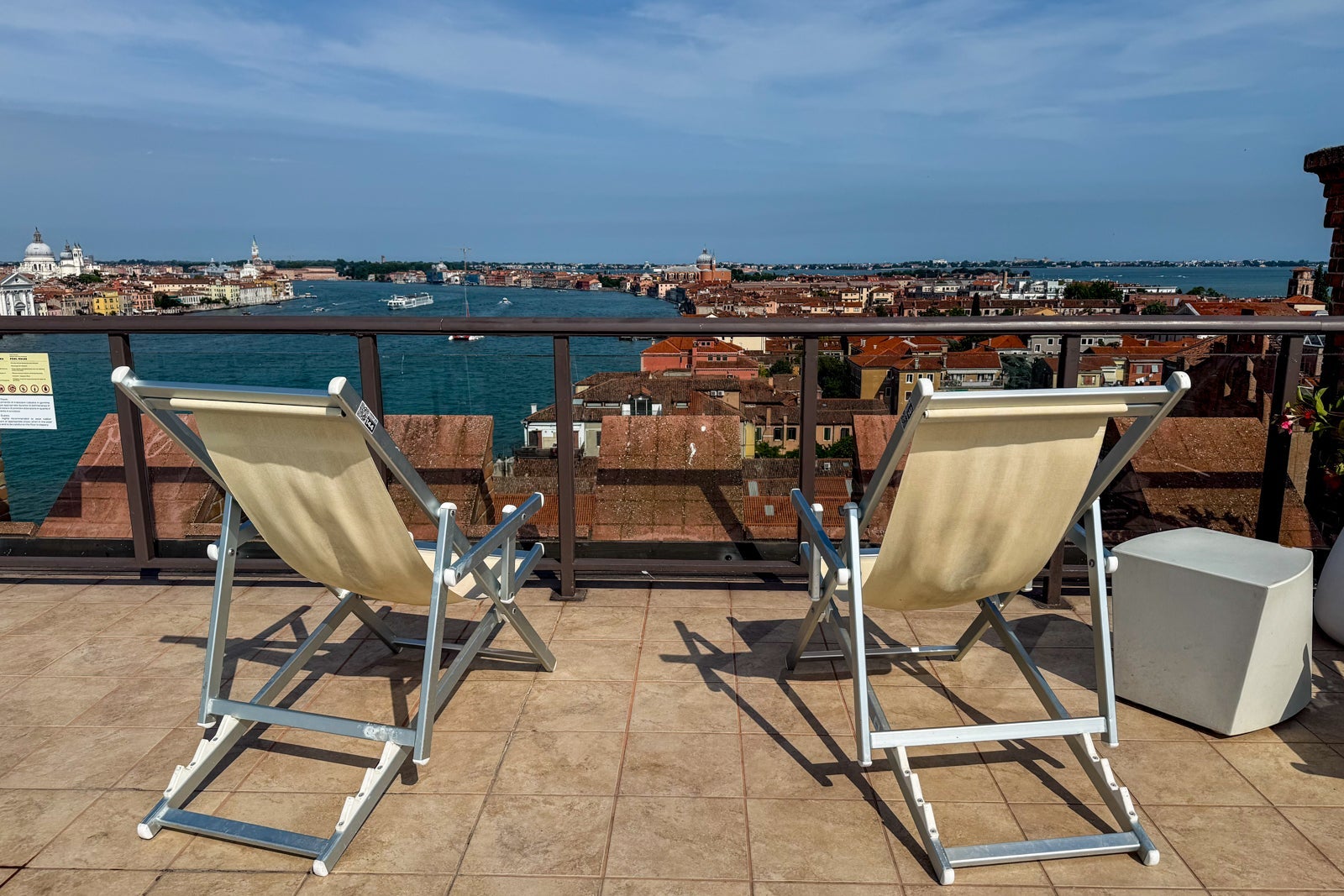 Pool deck view