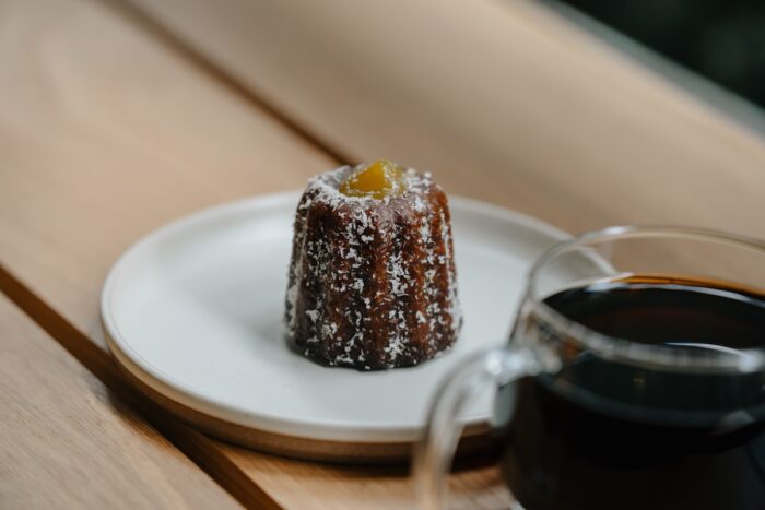 Blue Bottle Paragon Cafe - Pandan Canele with Kaya