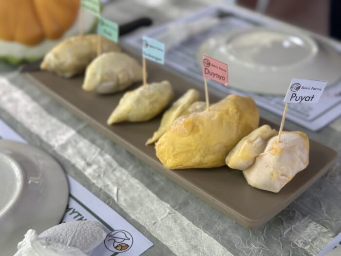 Durian for mid morning snacks