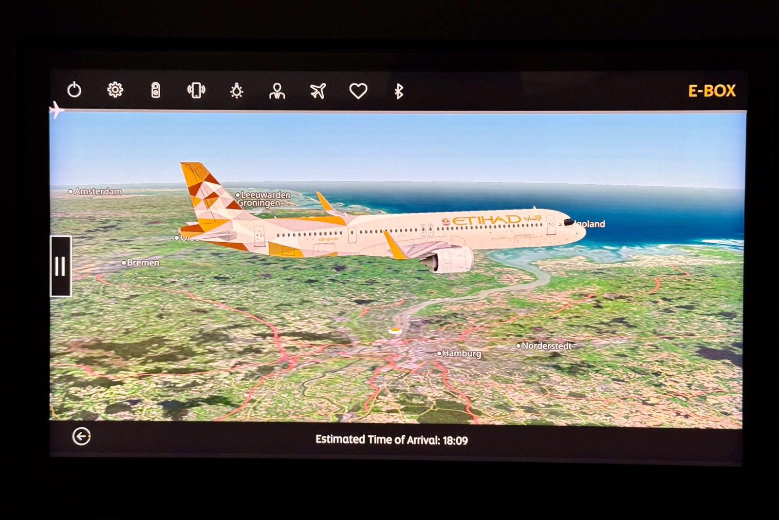 Etihad Airbus A321LR Delivery Flight