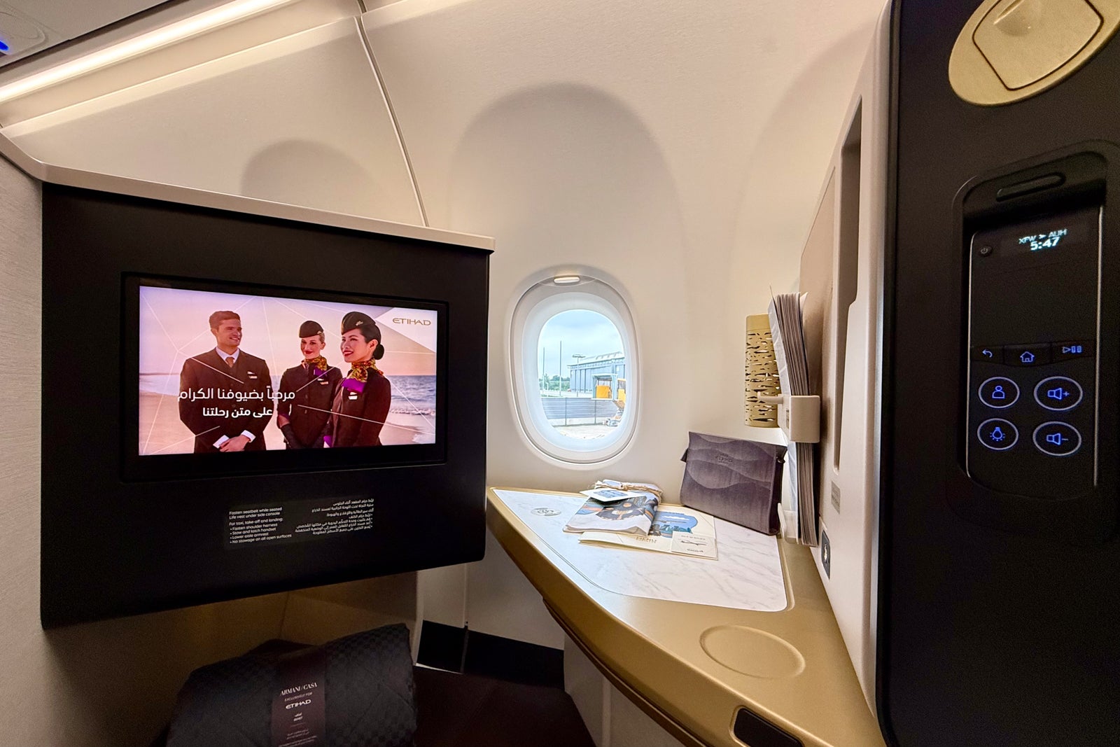 Etihad Airbus A321LR Delivery Flight