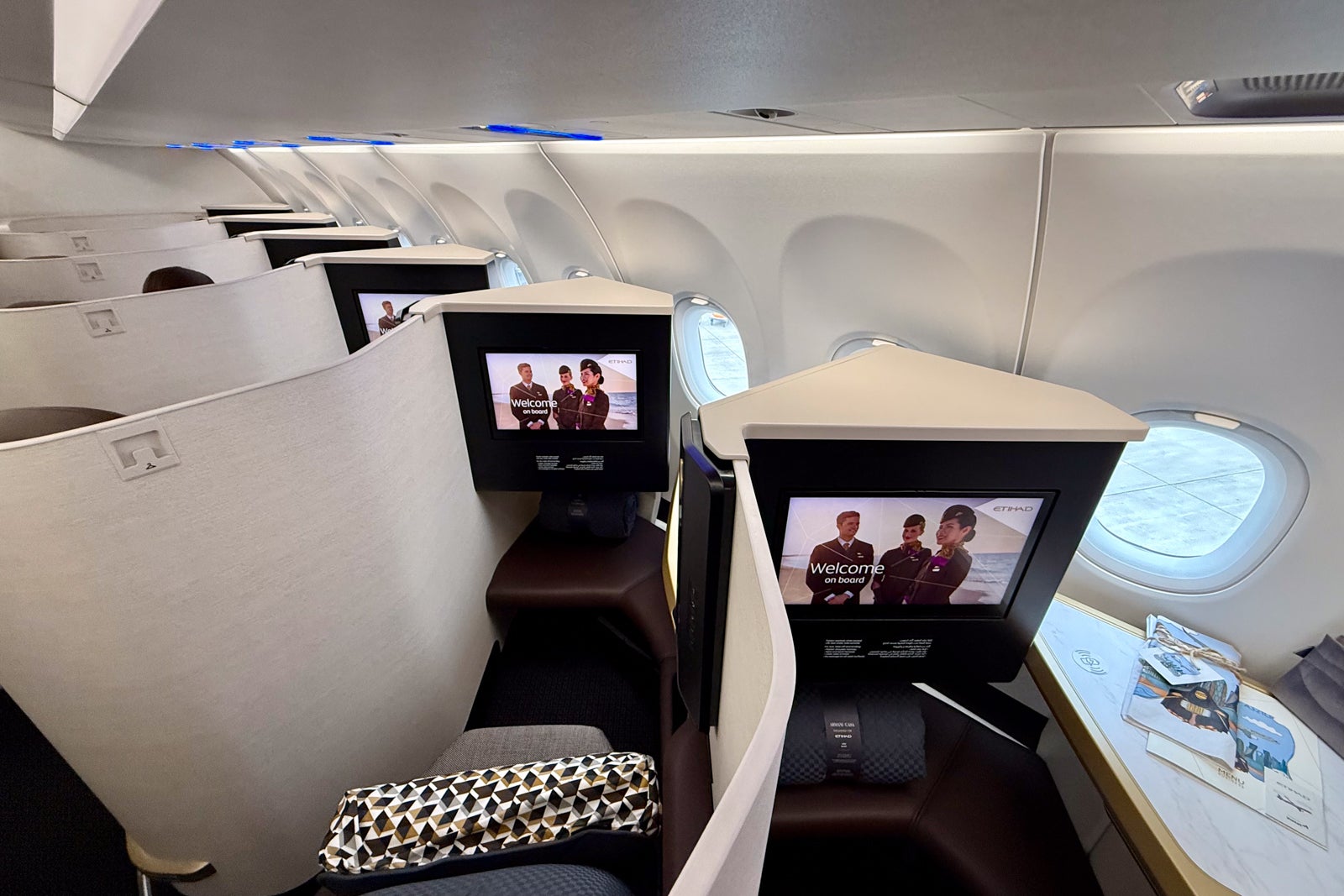 Etihad Airbus A321LR Delivery Flight
