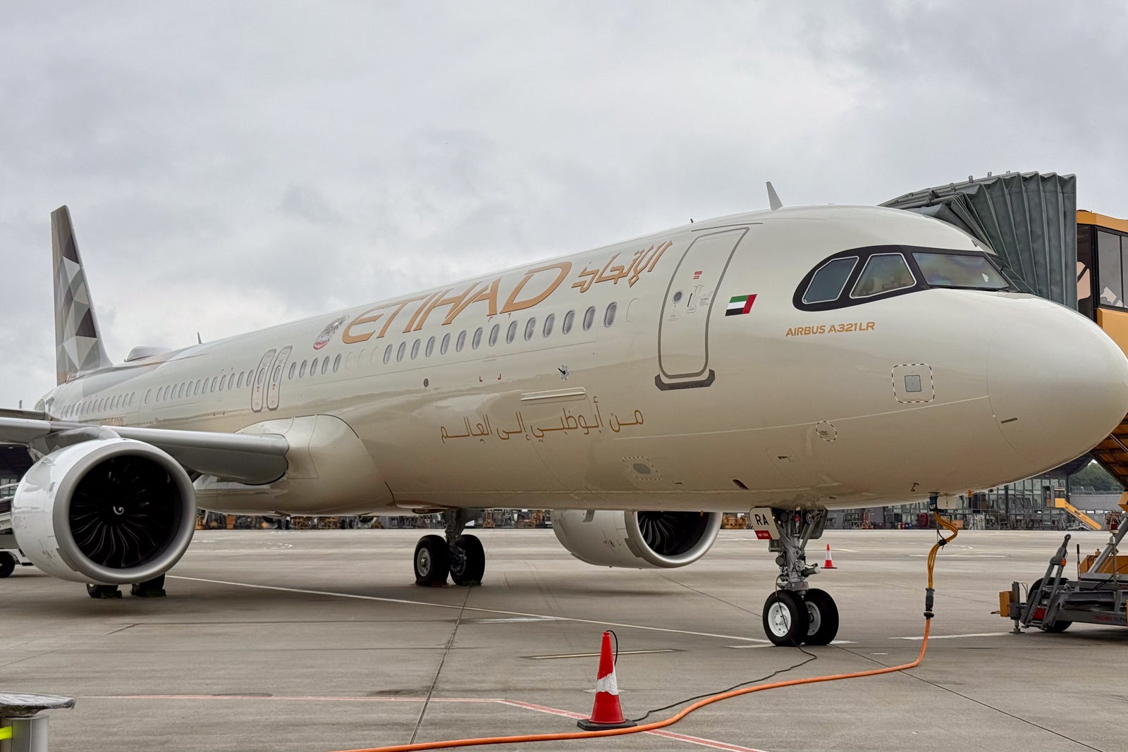 Etihad Airbus A321LR Delivery Flight