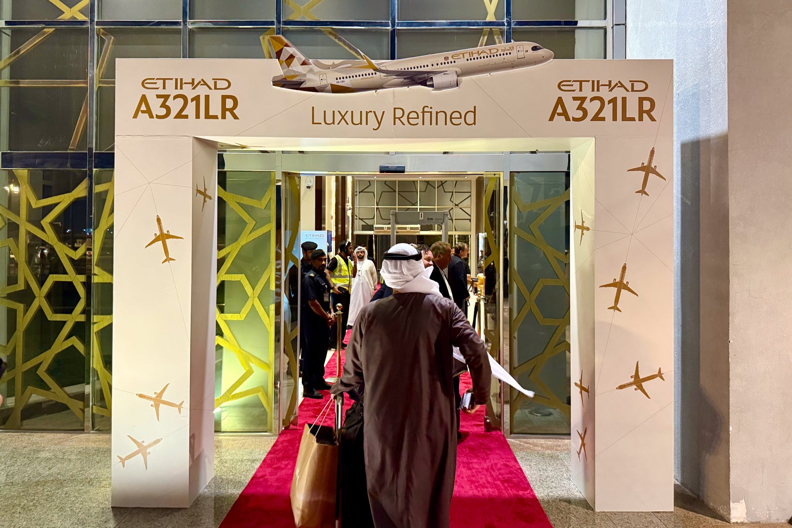 Etihad Airbus A321LR Delivery Flight