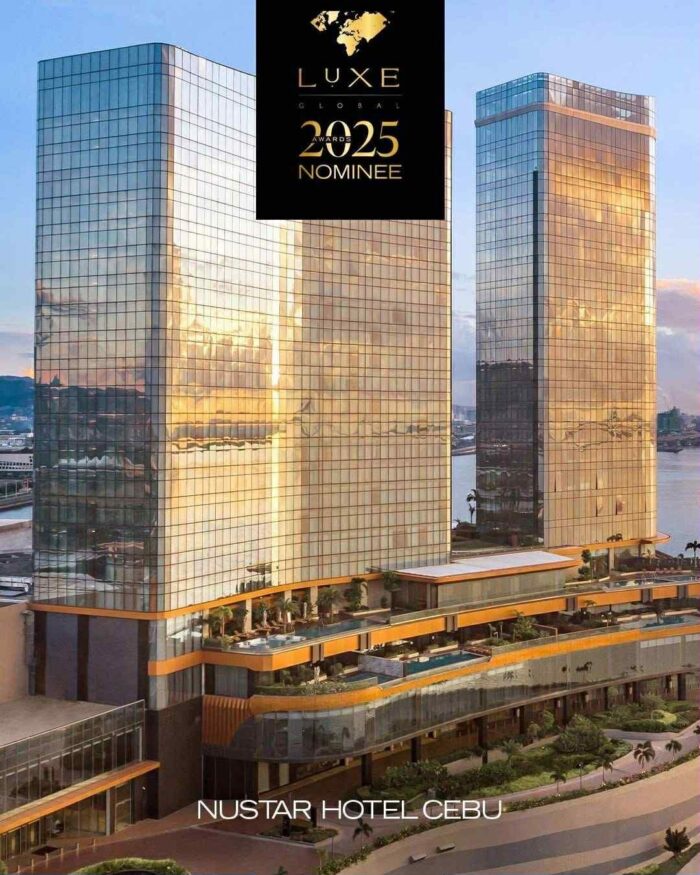 Fili Hotel NUSTAR Cebu and NUSTAR Hotel Cebu Nominated for the 2025 LUXE Global Awards.