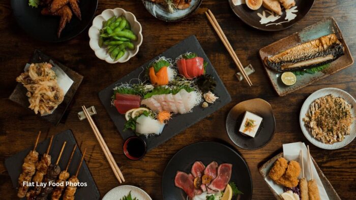 Flat Lay Food Photos 