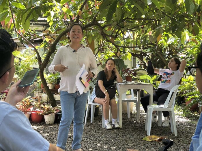 Mary Grace “Eyeth” Belviz of Belviz Farms telling their family's cacao stories