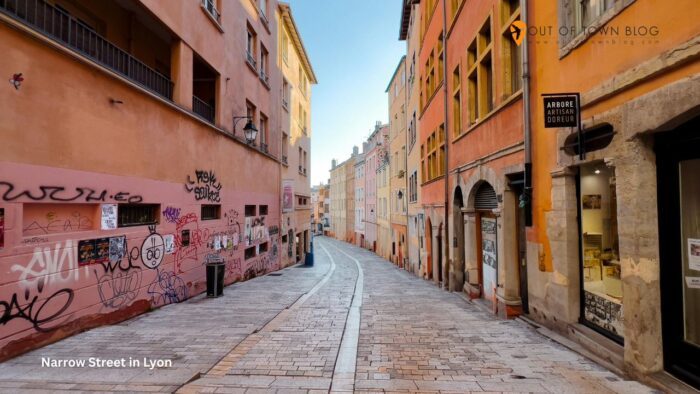 Narrow Street in Lyon