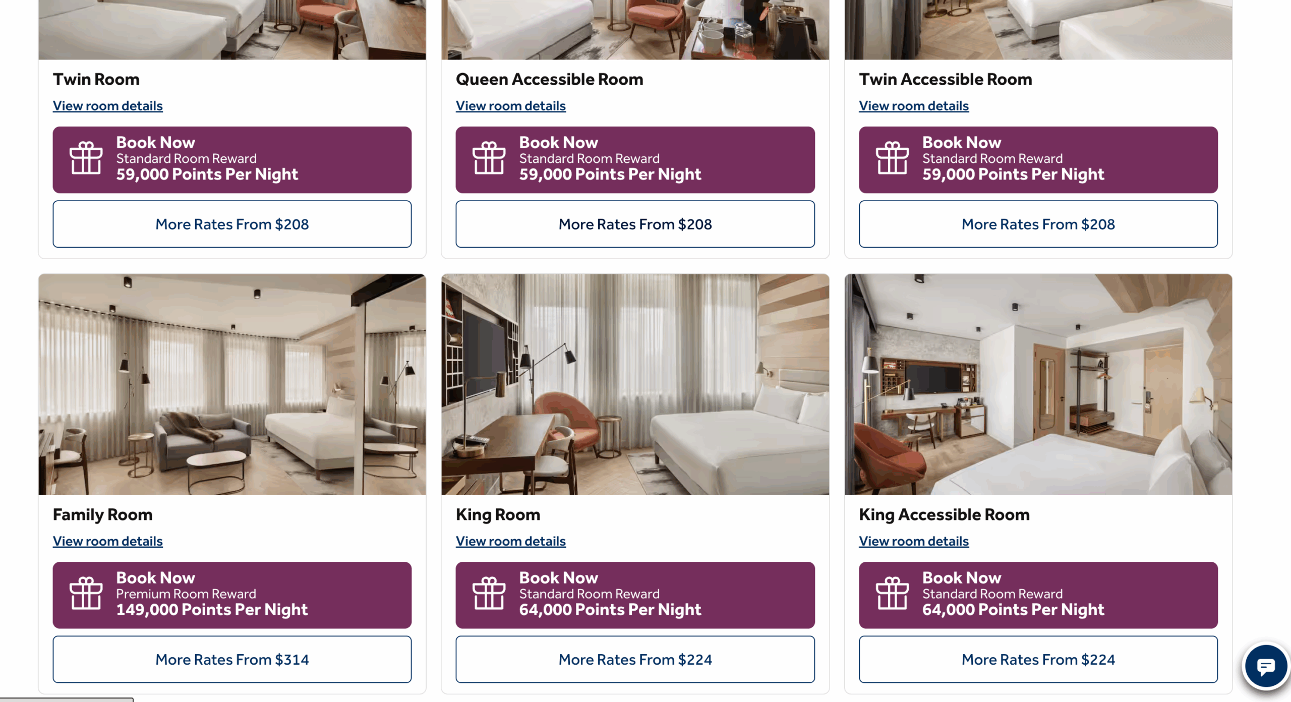 Booking a Hilton room