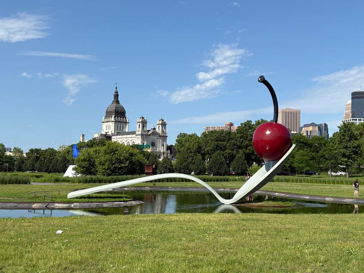Sculpture in Minneapolis - Spoonbridge & Cherry