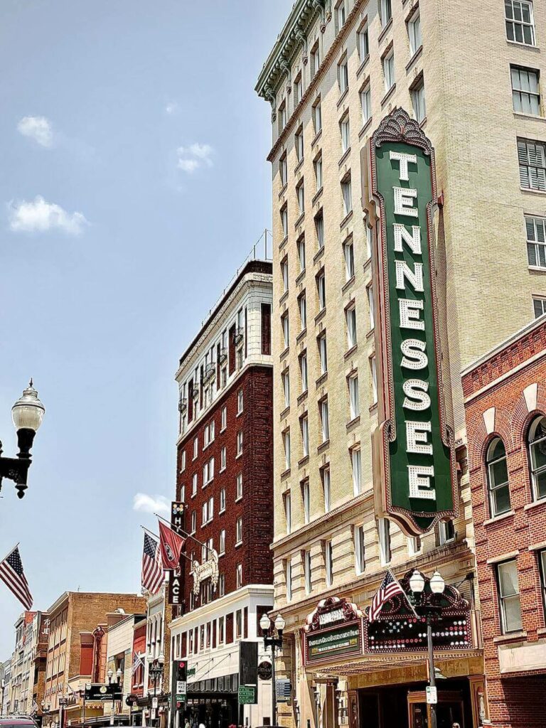facade of the Tennessee Theater