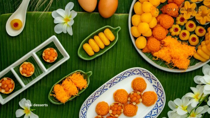 Thai desserts