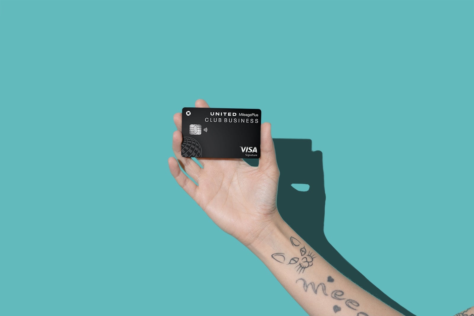United Club Business card art