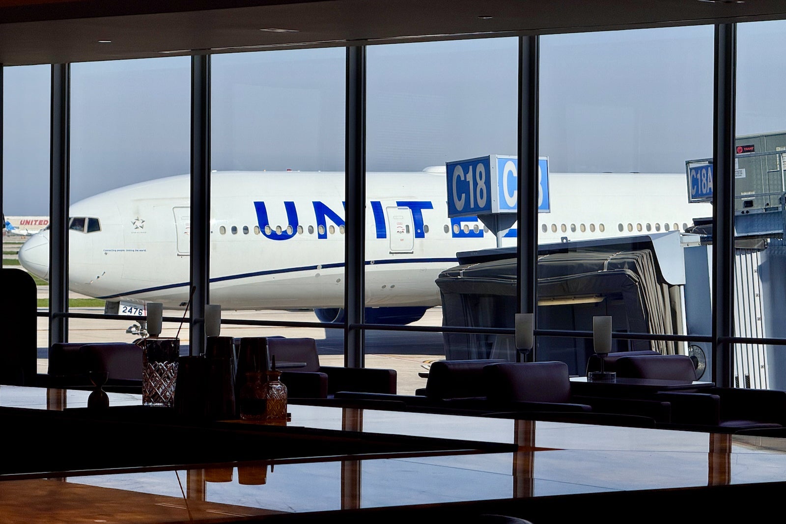 United Polaris Lounge Chicago ORD