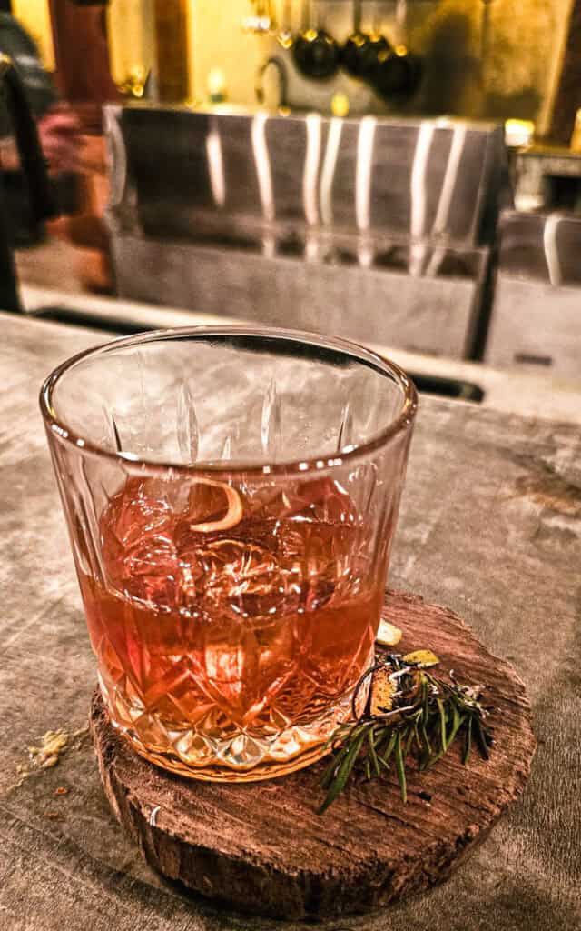 smoked old fashioned