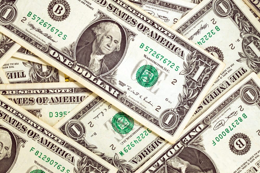 close up of money
